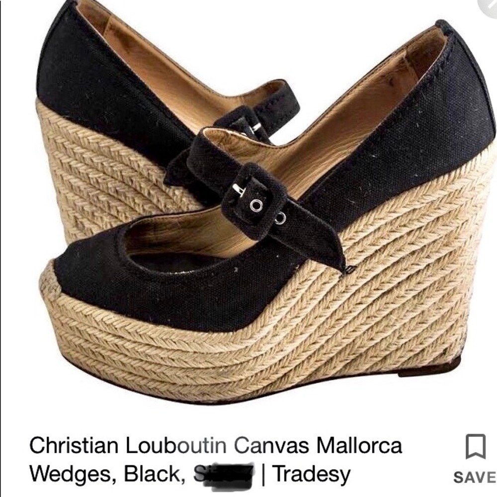 Christian Louboutin wedges